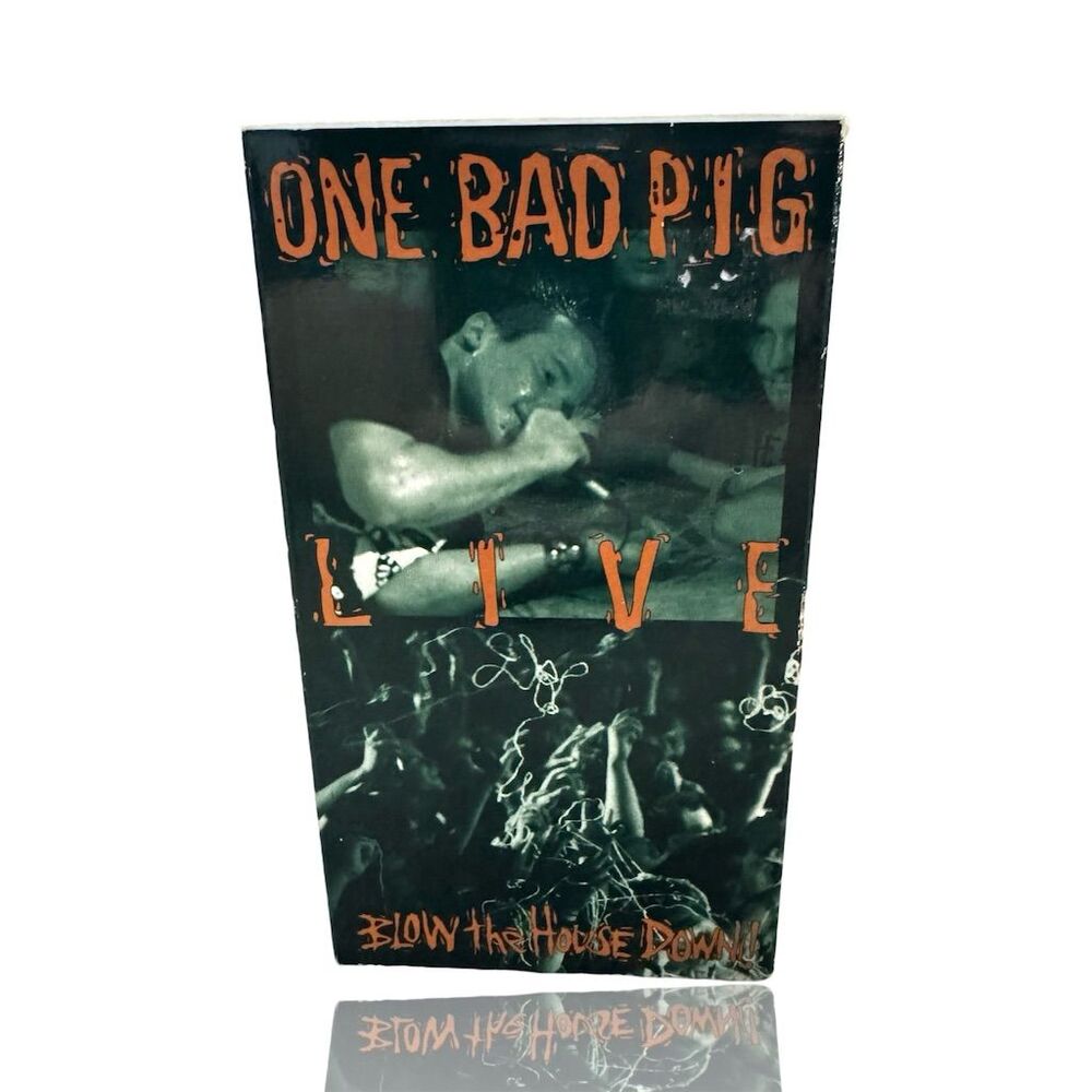 One Bad Pig - Live: Blow the House Down VHS Music Concert 1992